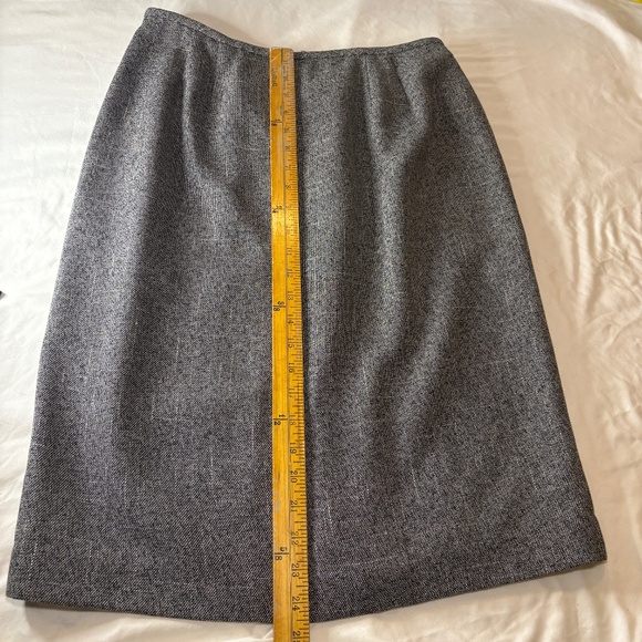 VTG NWT Larry Levine Classics Women's 3pc Blazer Pants Skirt Suit Set Sz 10 B/W - Picture 9 of 15